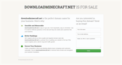 Desktop Screenshot of downloadminecraft.net